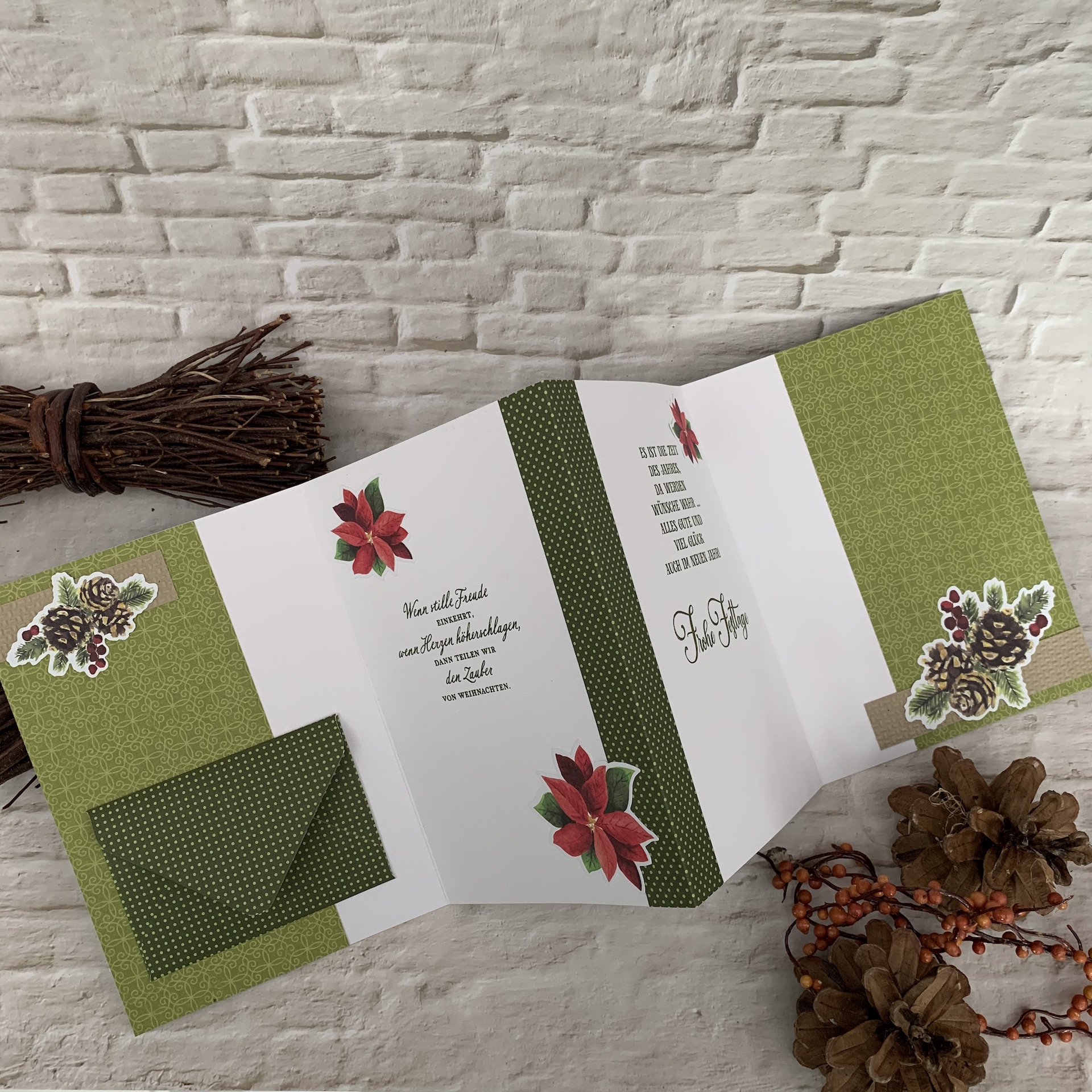 Komplett Kartenset Geteilte Freude Die Leporello Karte